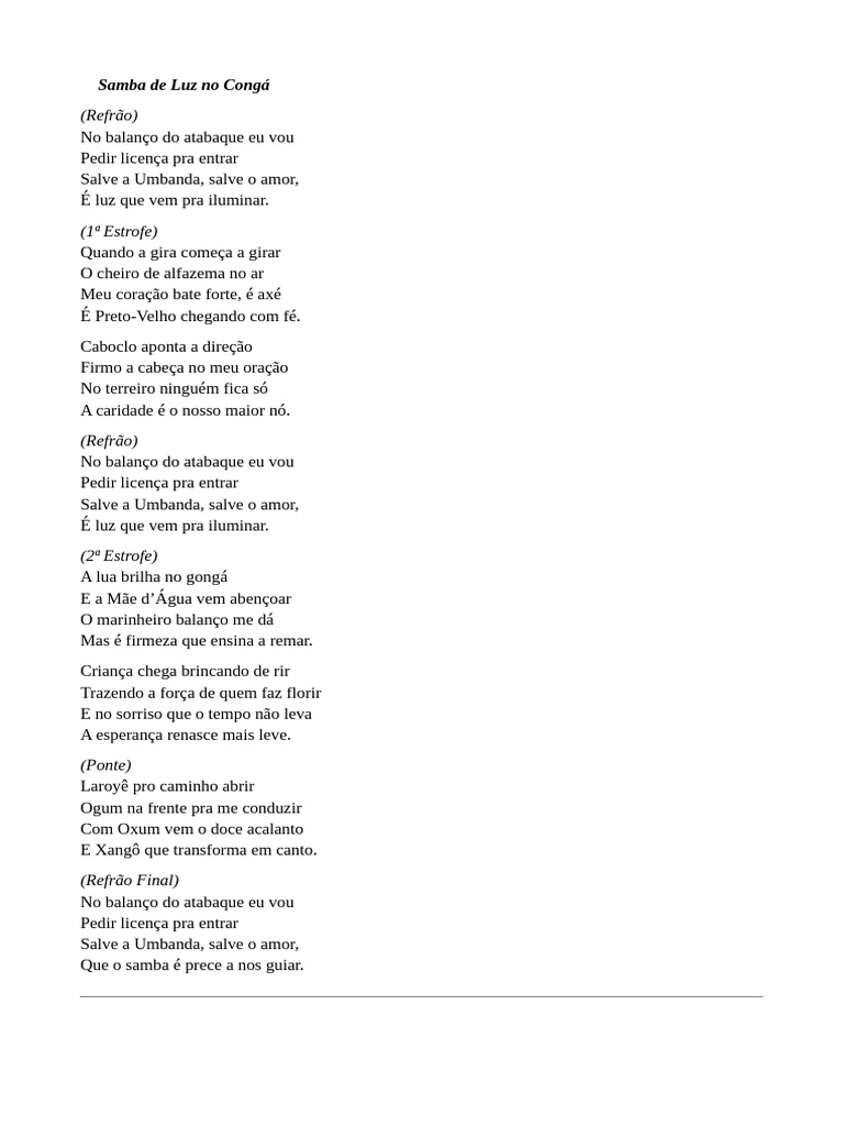 Letra Musica U | PDF | Amor