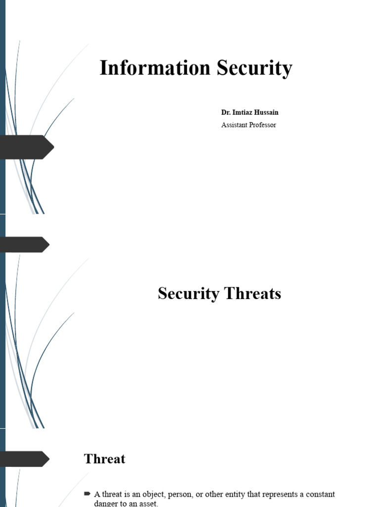 Lec 05 Security Threat | PDF | Malware | Computer Virus