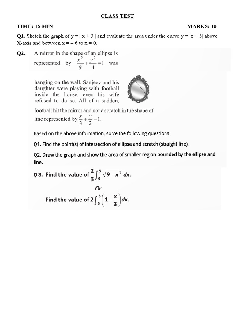 Maths Practical Chits | PDF