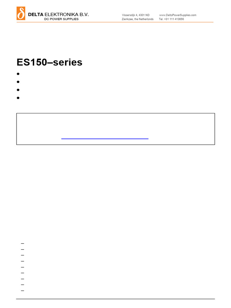 ES150 Manual V202212 Fuente | PDF | Power Supply | Capacitor