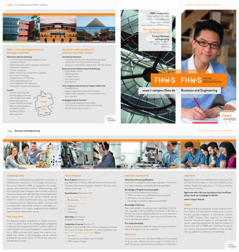 Flyer of Business and Engineering Program | PDF | University And ...