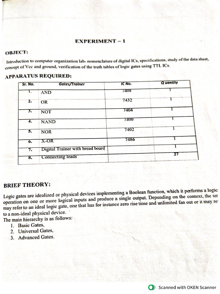 COA Lab Experiment 1,2,3,4 | PDF