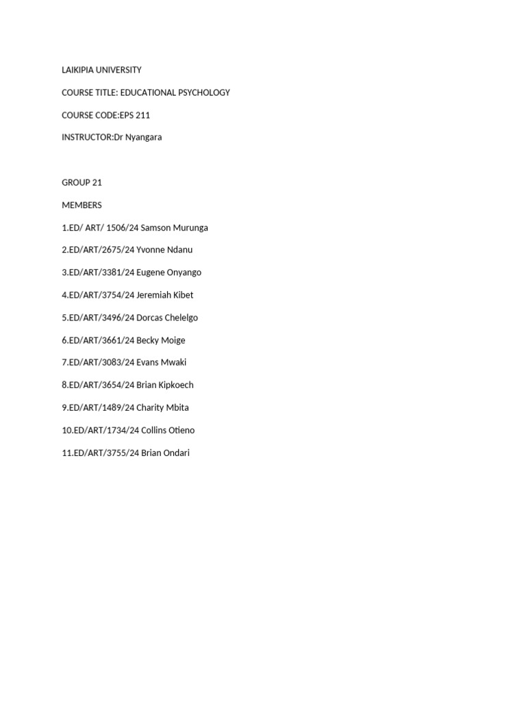 Group 21 | PDF | Learning | Knowledge