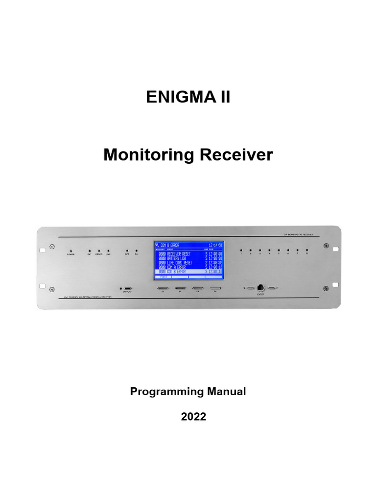 Enigma Programming Manual en 2022 | PDF | Ip Address | Port (Computer ...