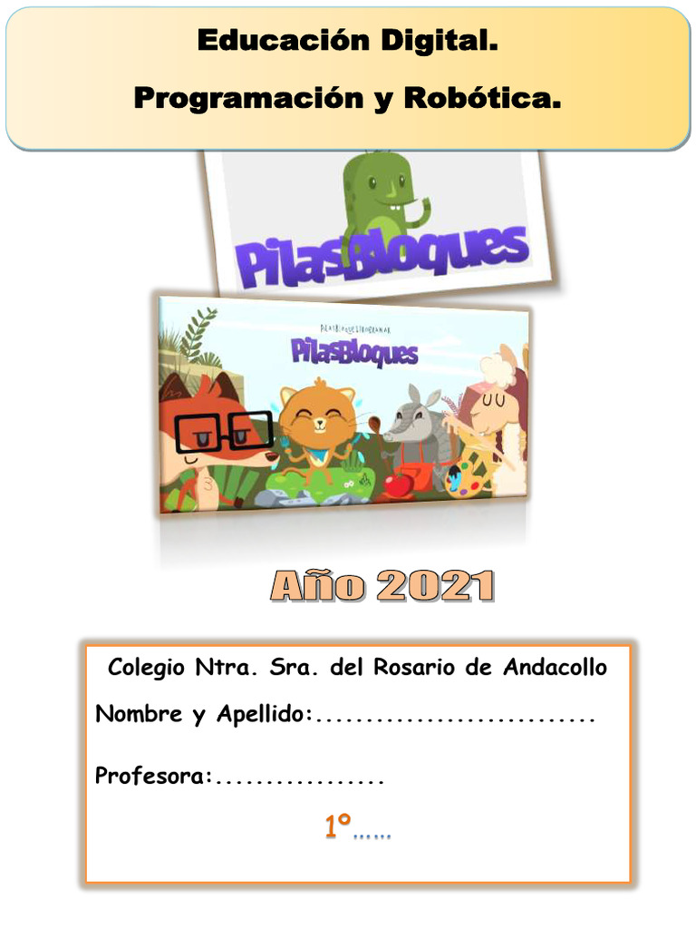 Cuadernillo de Computación 1º Grado 2021 | PDF | Internet | Informática