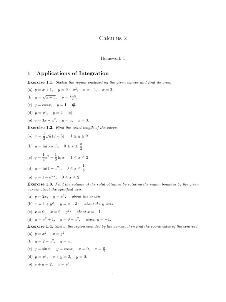 Homework 1 | PDF