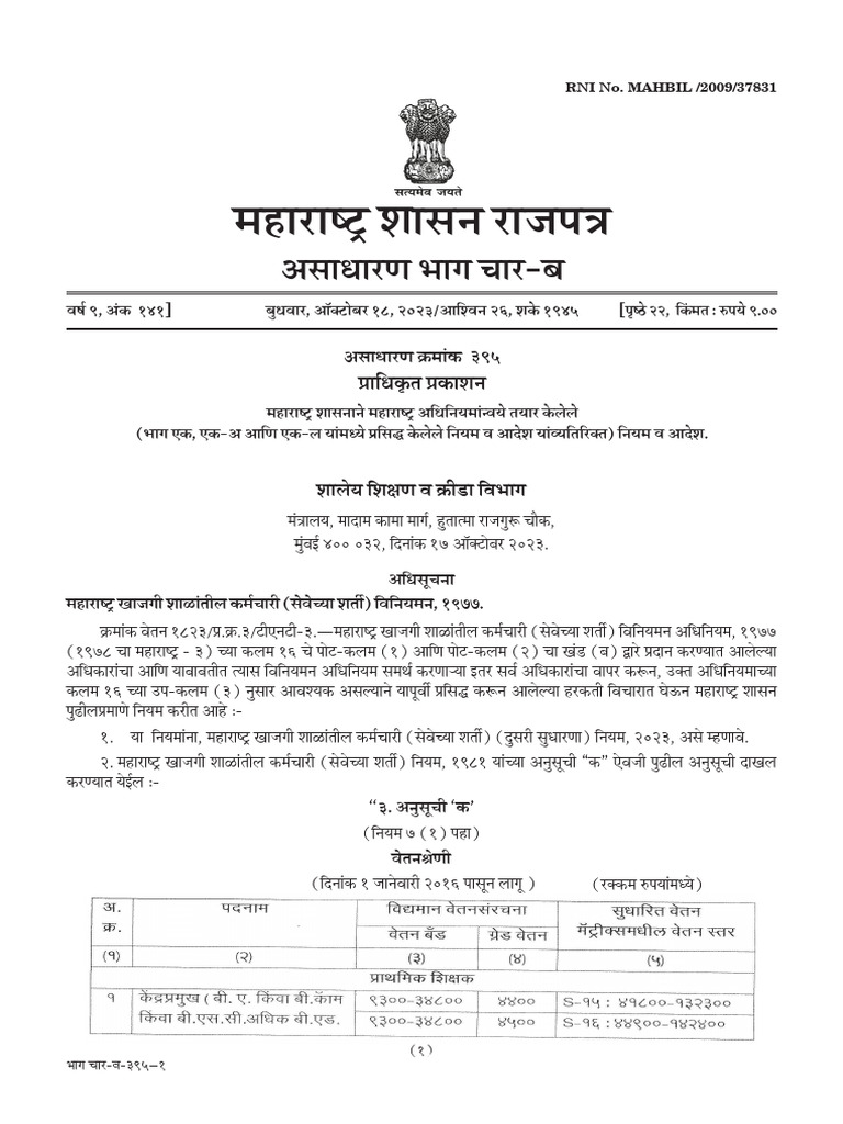 7th Pay MEPS Rules Notification | PDF