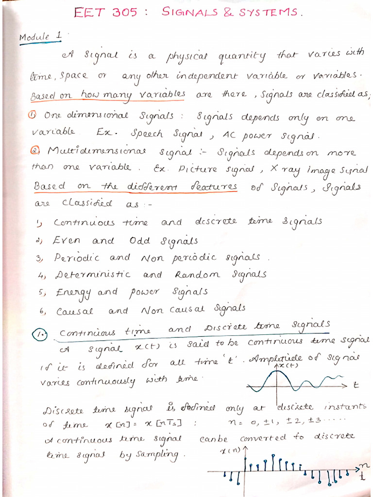 Module - 1 Notes (A) | PDF