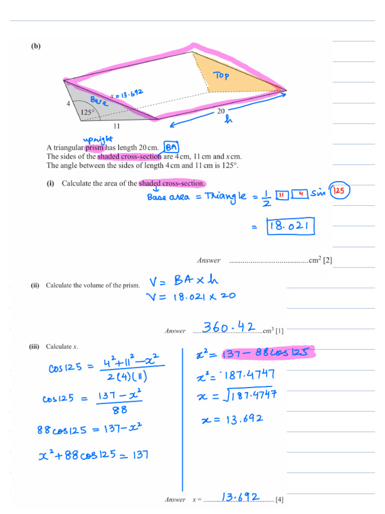 Mensuration Practice | PDF