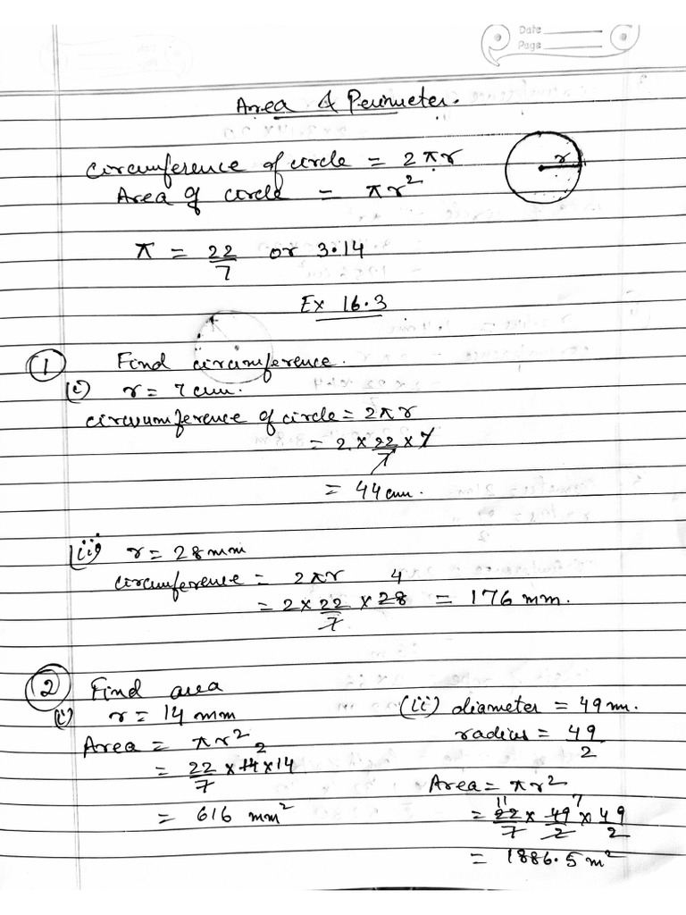 Today's Maths Class Work | PDF