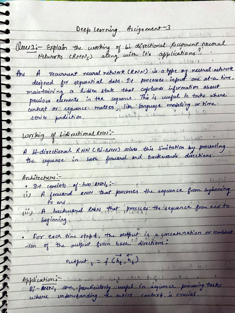 Deep Learning Assignment 3 | PDF