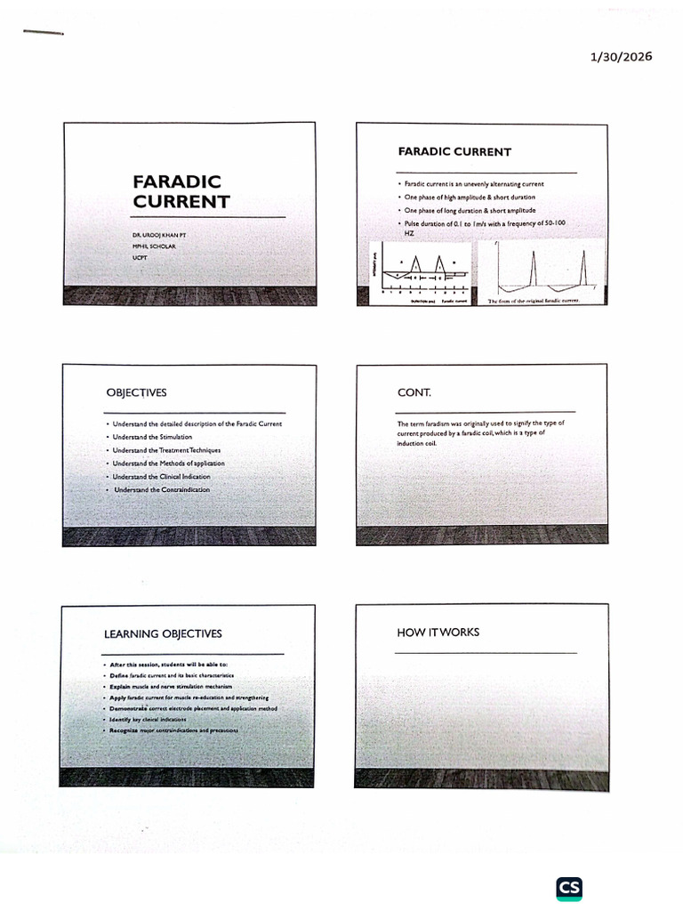 Faradic Current | PDF