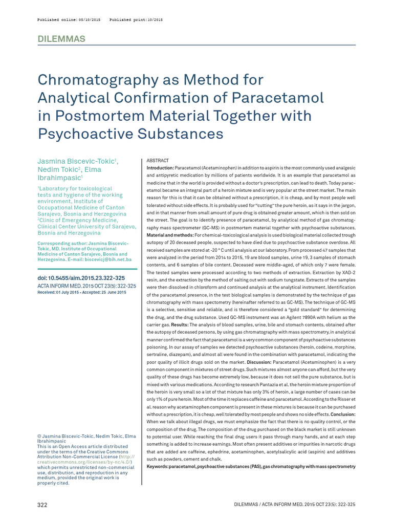 Chromatography As Method For Analytical Confirmati | PDF | Gas ...