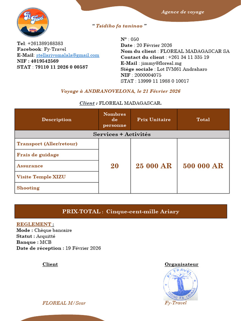 Proformat - Acquitté | PDF