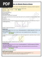 Ideal Gas Behavior and Molecular Motion | PDF | Gases | Temperature