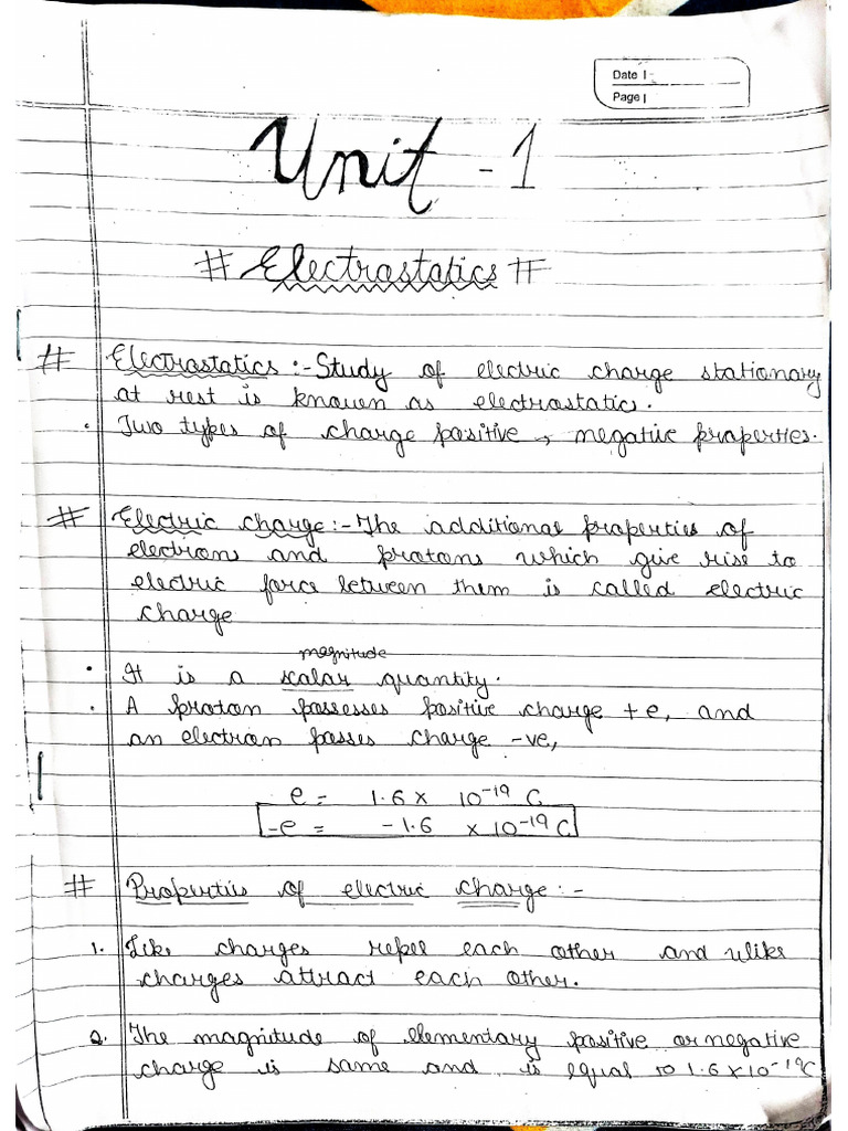 Physics Tuition Notes | PDF