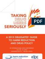 Harm Reduction & Drug Policy Delegate Guide