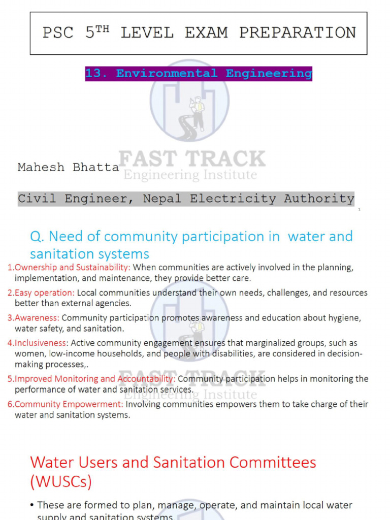 Environment Note FTEI | PDF