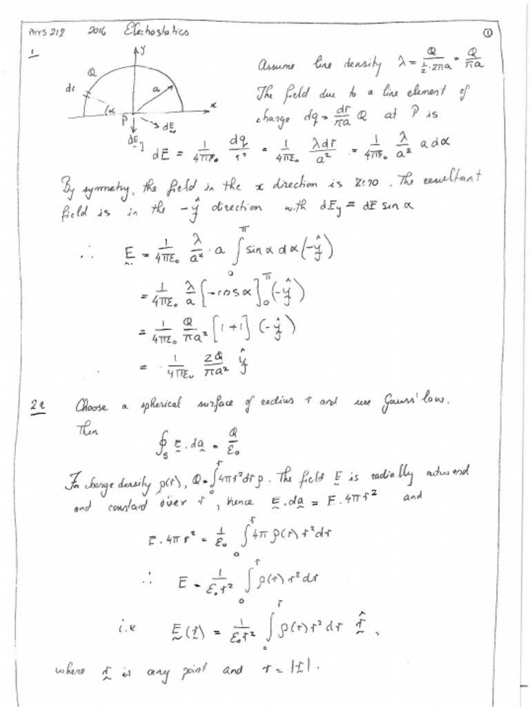 Tut Sol Electrostatics | PDF