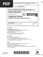 Paper 2 Mark Scheme CS 2024 | PDF | Computer Programming | Computing
