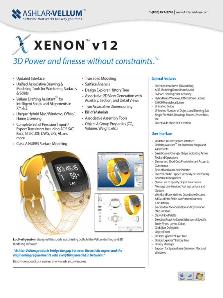Performance Racing Xenon Spec Sheet 8x11 2412 | PDF | Curvature ...
