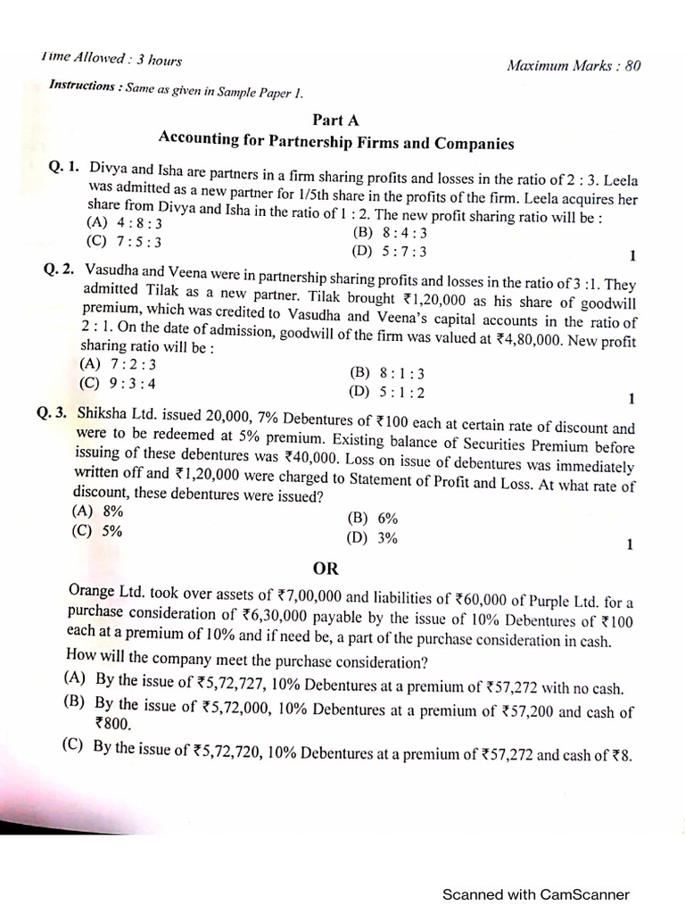 Practice Paper 2 | PDF