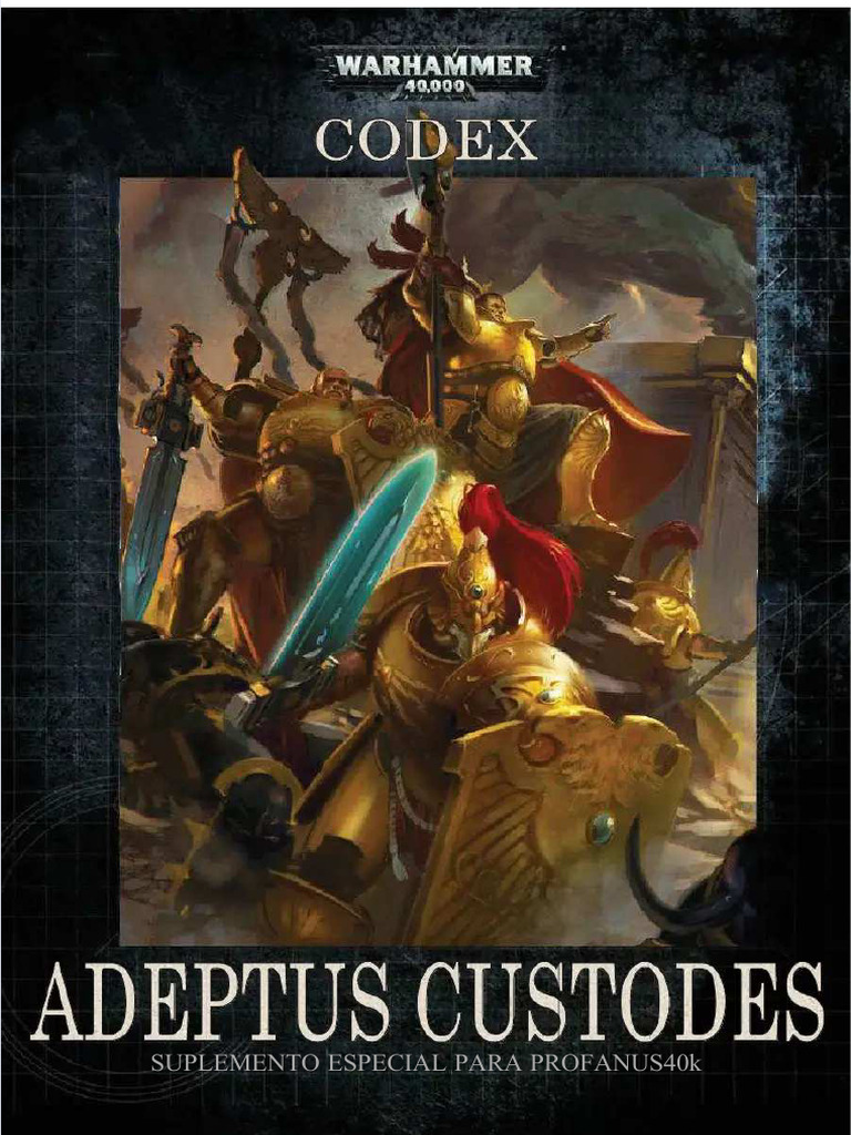 Codex Custodes 10th Edition | PDF | Tanques | Infantería