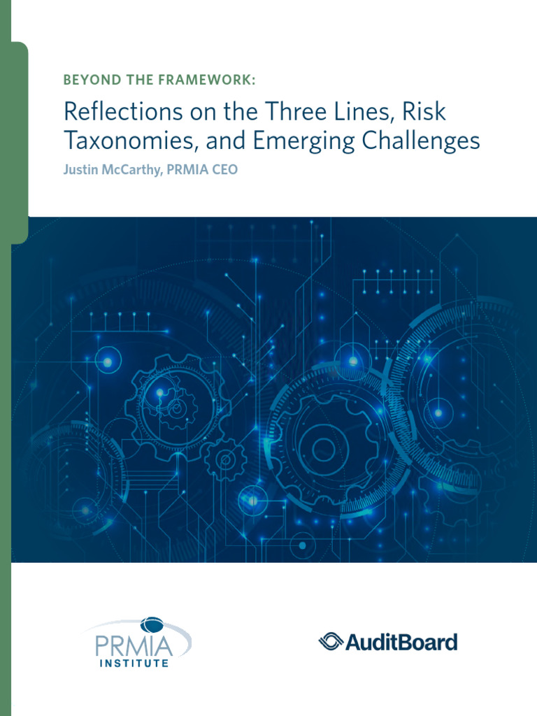 AB EB Beyond The Framework Reflections On The Three Lines Risk ...