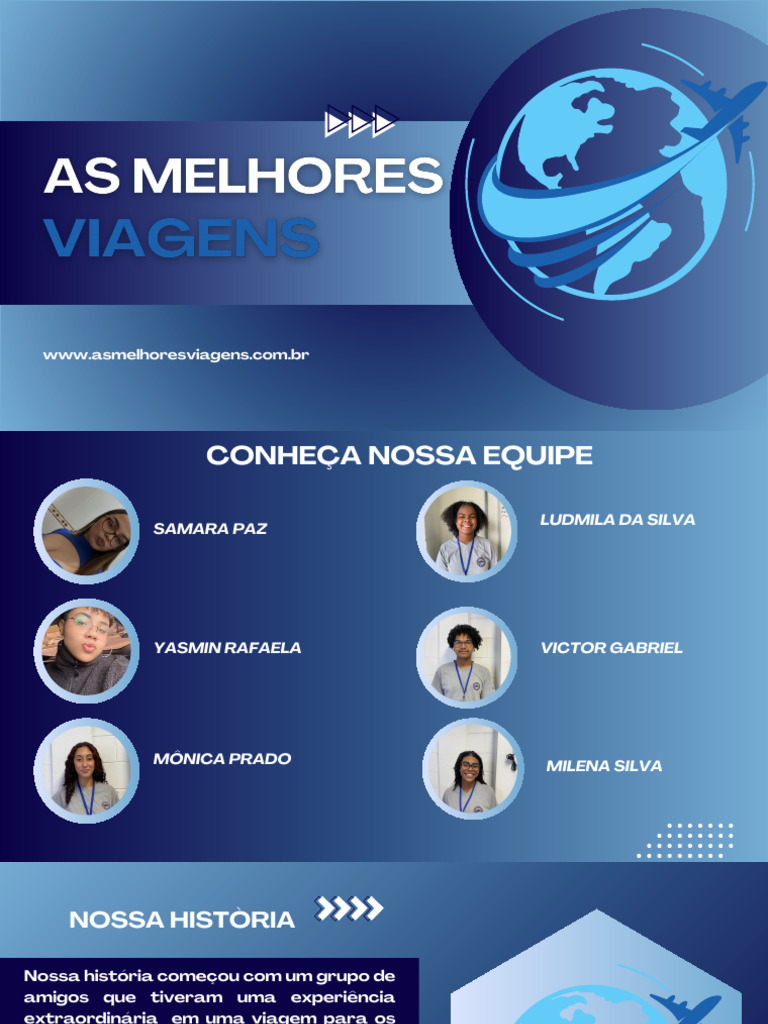 Blue and White Modern Company Profile Presentation - pdf-1 | PDF ...