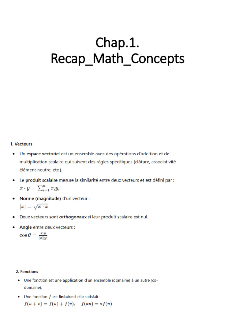 Chap1 Recap | PDF