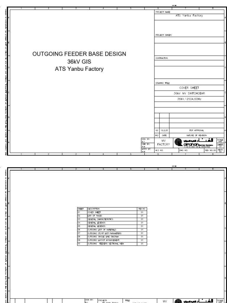 Og Feeder Layout Details | PDF | Power Engineering | Electronics