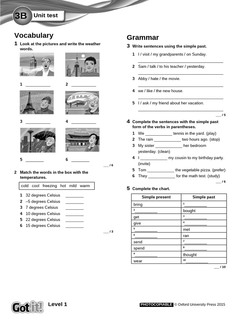 GI1 Unit Test 3B | PDF | Linguistics