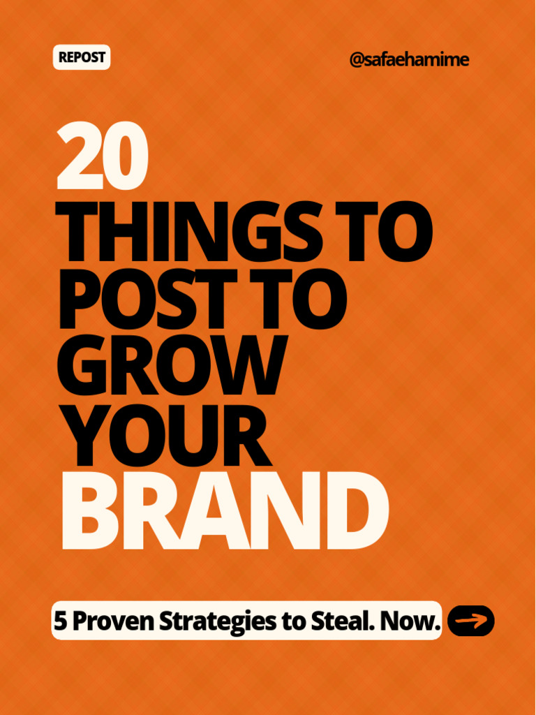 How To Grow Your Brand On LinkedIn | PDF