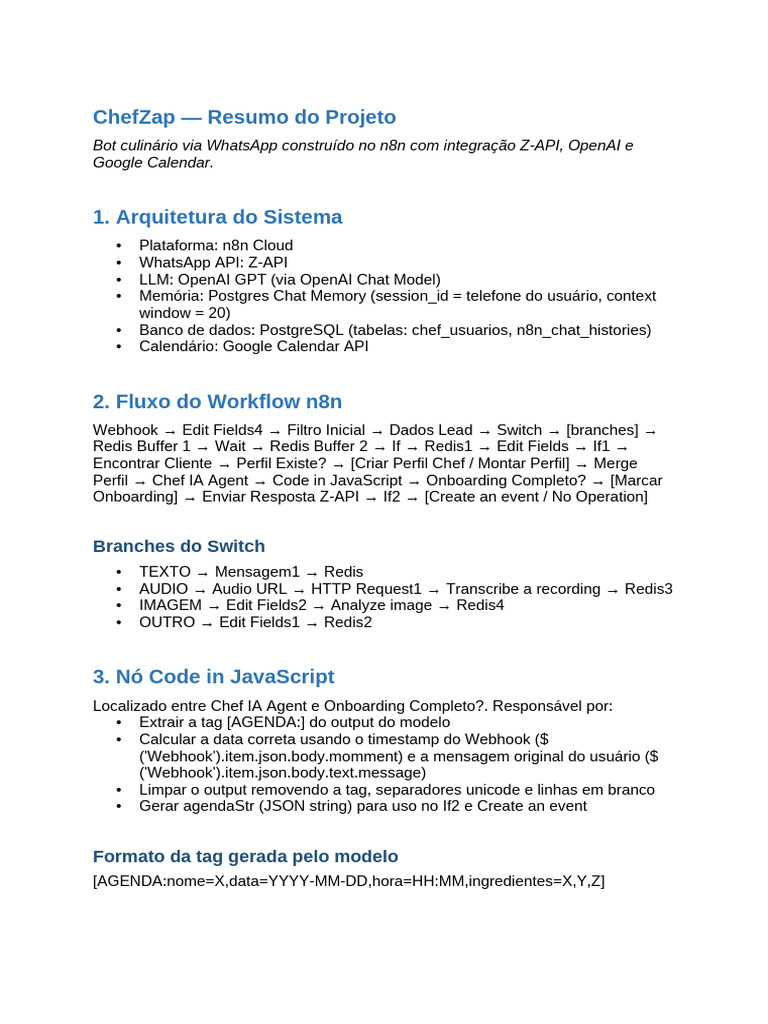 Resumo Chefzap | PDF | Script Java | Json