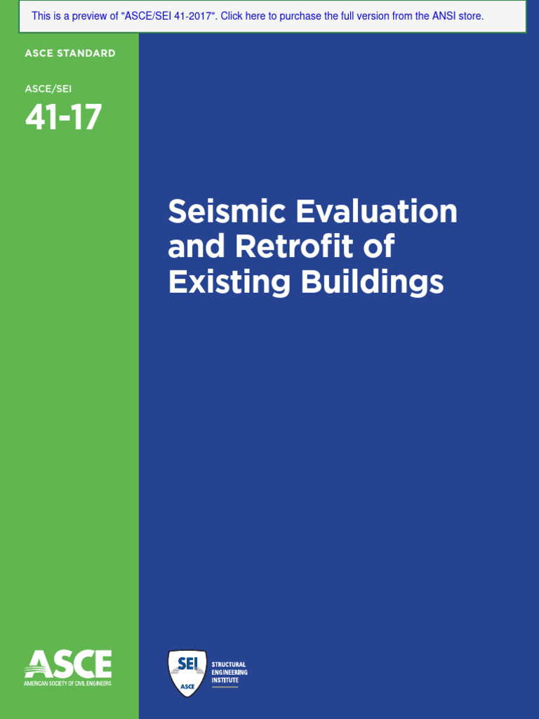 Seismic Evaluation and Retrofit of Exist | PDF | Wall | Structural ...