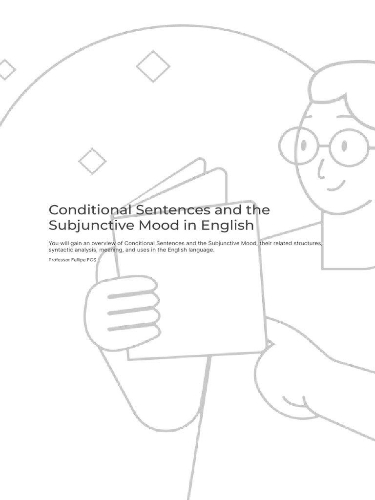 Conditional Sentences and The Subjunctive Mood in English | PDF ...