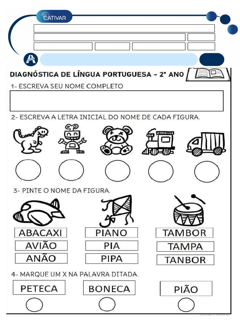 Atividade de Avaliação Da Aprendizagem | PDF