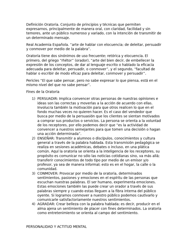 Los Ademanes Son Los Movimientos Del Cuerpo Con | PDF | Hablar en ...