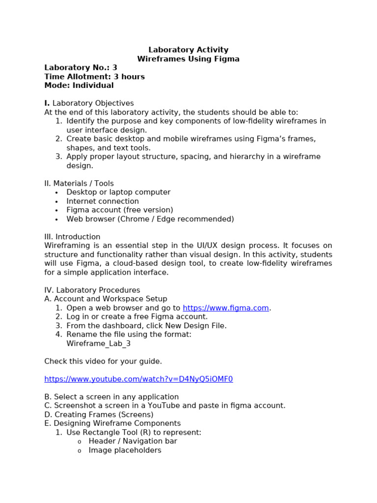 Laboratory Activity 3 | PDF | Computing | Software