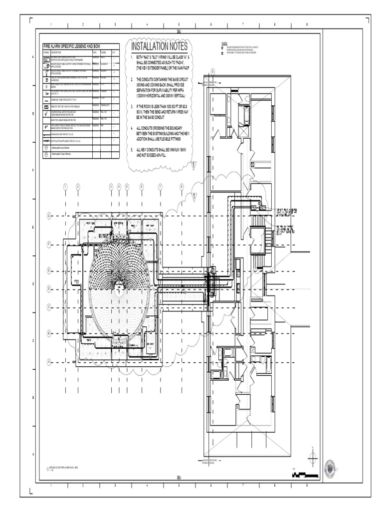 Addressable Fire Alarm System | PDF | Duct (Flow) | Building Engineering