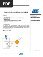 Atmel QTouch With USB HID