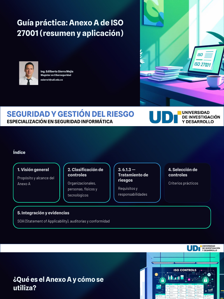 Guia Practica Anexo A de ISO 27001 | PDF | La seguridad informática ...