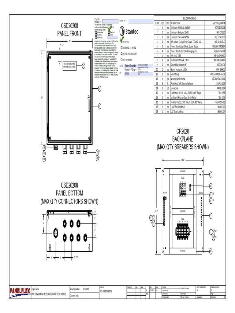 IFC Panel Layout | PDF