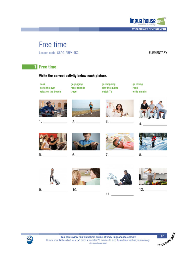 Free Time | PDF