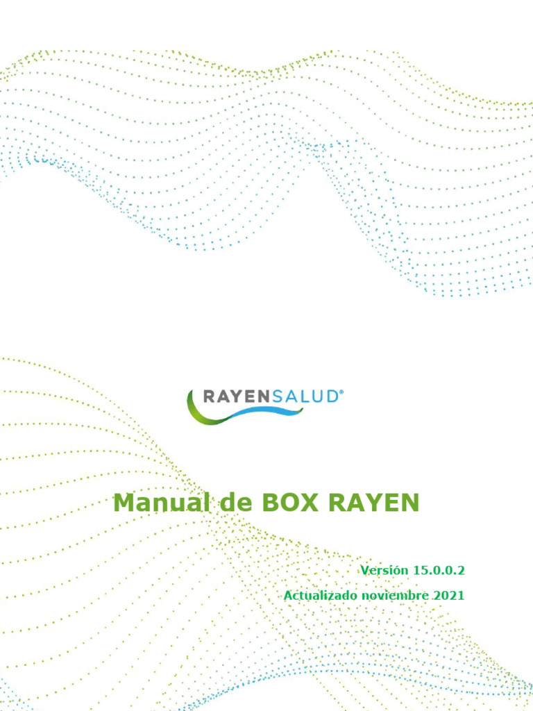 Software RAYEN - Manual Box | PDF | Diagnostico medico | Examen físico
