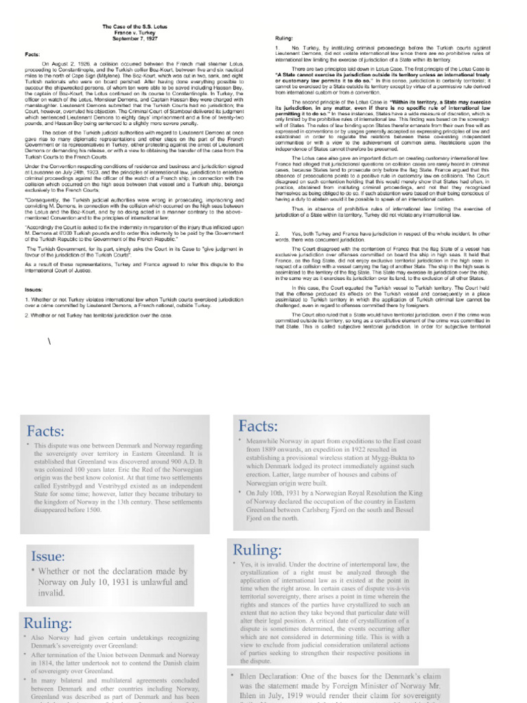 Int Law | PDF
