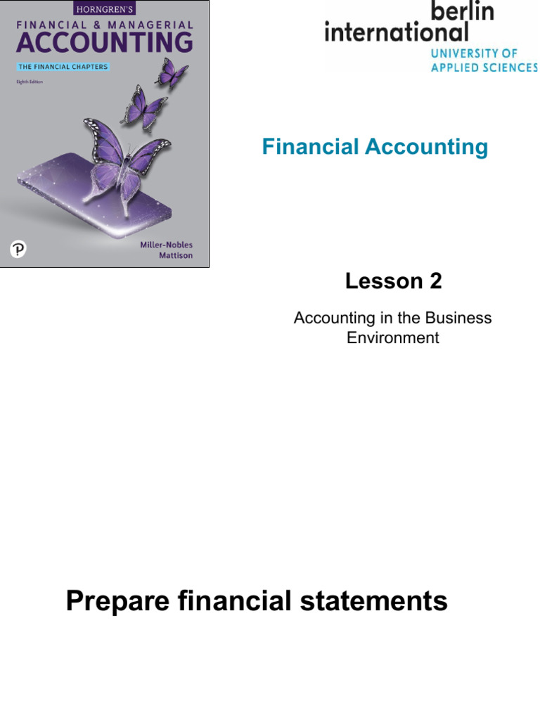 Lesson 2 - Accounting | PDF | Debits And Credits | International ...