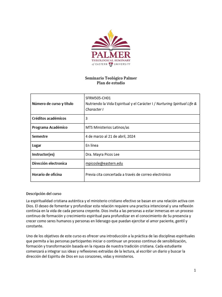 SFRM505 - CH01 - 2024SP2 Español | PDF | Deshonestidad academica | Plagio