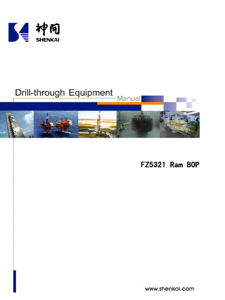Shenkai Catalog Double Ram BOP 20 3.4 X 3M-1 | PDF | Mechanical Engineering