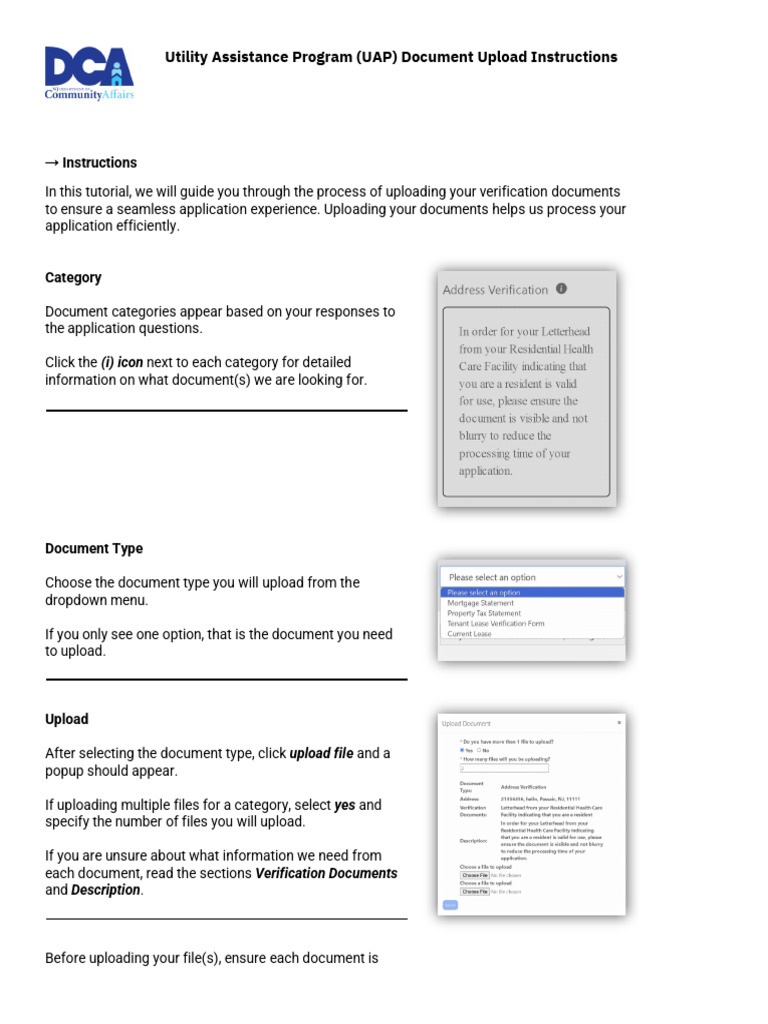Uploading Documents (Written Tutorial) | PDF